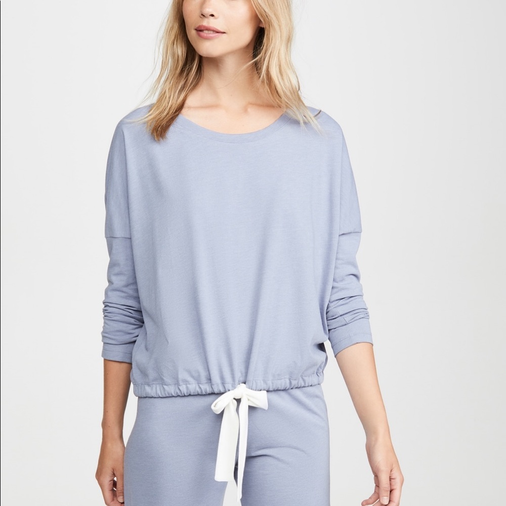 Eberjey Heather Slouchy Top Size S